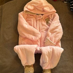 Baby girl winter suit